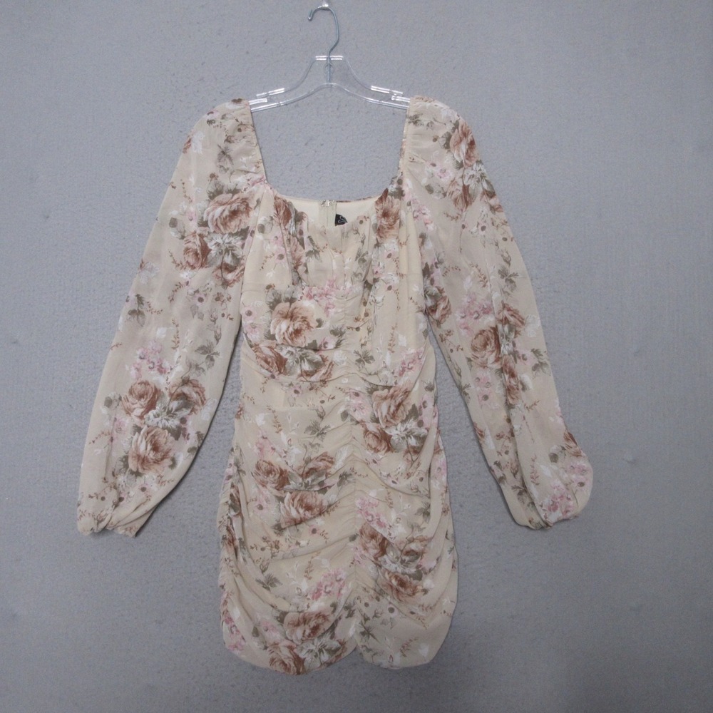 Windsor Dress Small Floral Coquette Romantic Ruche Mini Forest Fairy Dainty NWT